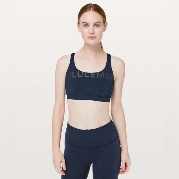 Lululemon Energy Bra *20Y Collection True Navy - Picture 3 of 7